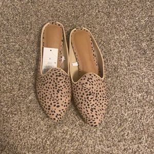Universal Thread Leopard Mule NWT: 8.5